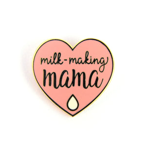 Milk Making Mama Enamel Pin