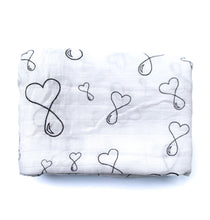 Load image into Gallery viewer, Liquid love baby square swaddle blanket 