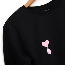 Load image into Gallery viewer, Black Liquid Love Sweater