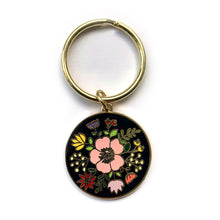 Load image into Gallery viewer, Together We Grow - Floral Boobie Keyring