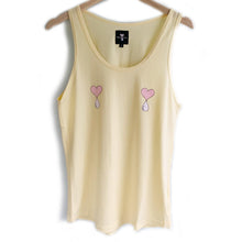 Load image into Gallery viewer, Pale Yellow Liquid Love Tank Top