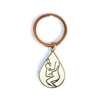 Load image into Gallery viewer, Co-Sleeping Love Keyring