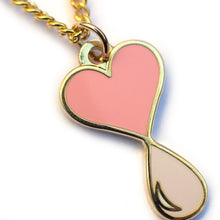 Load image into Gallery viewer, Liquid Love Enamel Necklace Gold