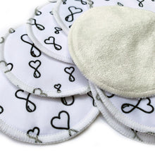 Load image into Gallery viewer, Reusable Nursing Pads With Waterproof Bag - White